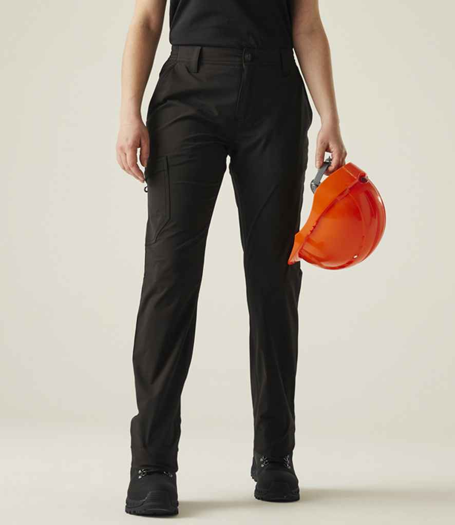 Regatta Ladies Pro Action Stretch Trousers RG747 - RG747 Black Model