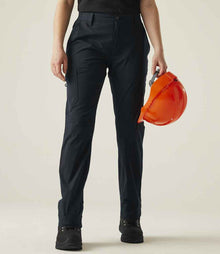 Regatta Ladies Pro Action Stretch Trousers RG747 - RG747 Navy Model