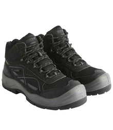 Regatta Safety Footwear Limestone Waterproof S6 Boots RG915 - Black/Granite