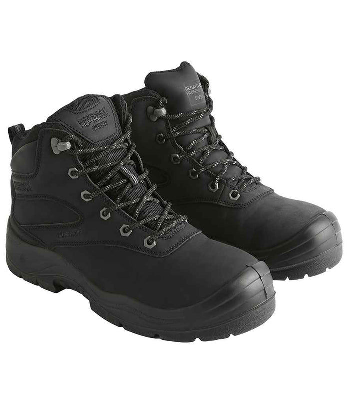Regatta Safety Footwear Guardstone S7 Hikers RG916 - Black/Granite