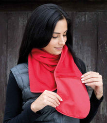 Result Polartherm™ Scarf with Zip Pocket RS100 - RS100 Red Model