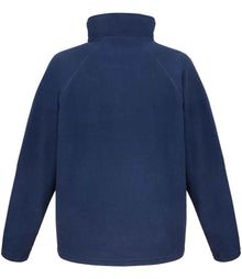 Result Core Zip Neck Micro Fleece RS112 - RS112 Navy Back