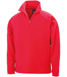 Result Core Zip Neck Micro Fleece RS112 - Red
