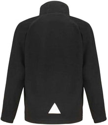 Result Core Kids/Youths Micro Fleece Jacket RS114B - RS114B Black Back