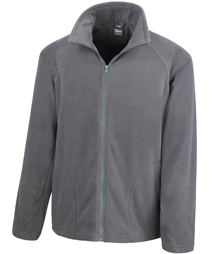 Result Core Micro Fleece Jacket RS114M - Charcoal