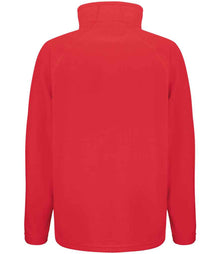 Result Core Micro Fleece Jacket RS114M - RS114M Red Back