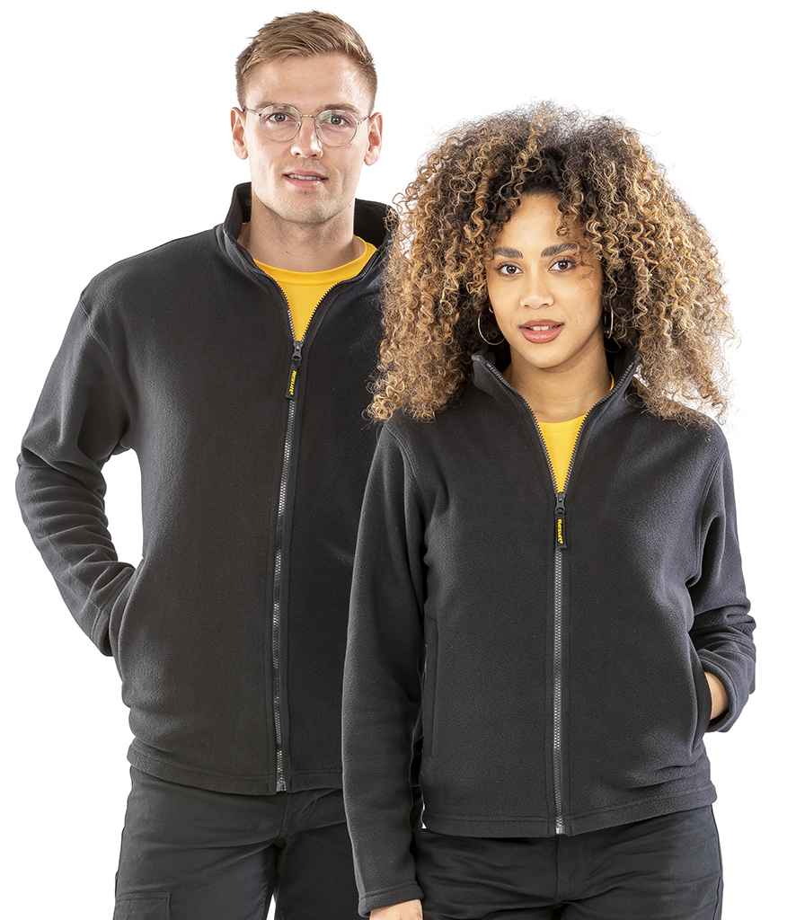 Result Ladies Horizon High Grade Micro Fleece Jacket RS115F - RS115F Black Model