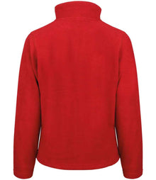 Result Ladies Horizon High Grade Micro Fleece Jacket RS115F - RS115F Cardinal Red Back