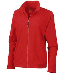 Result Ladies Horizon High Grade Micro Fleece Jacket RS115F - Cardinal Red