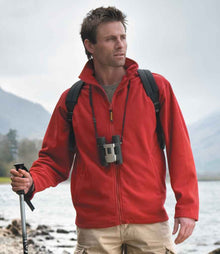 Result Horizon High Grade Micro Fleece Jacket RS115M - RS115M Cardinal Red Model