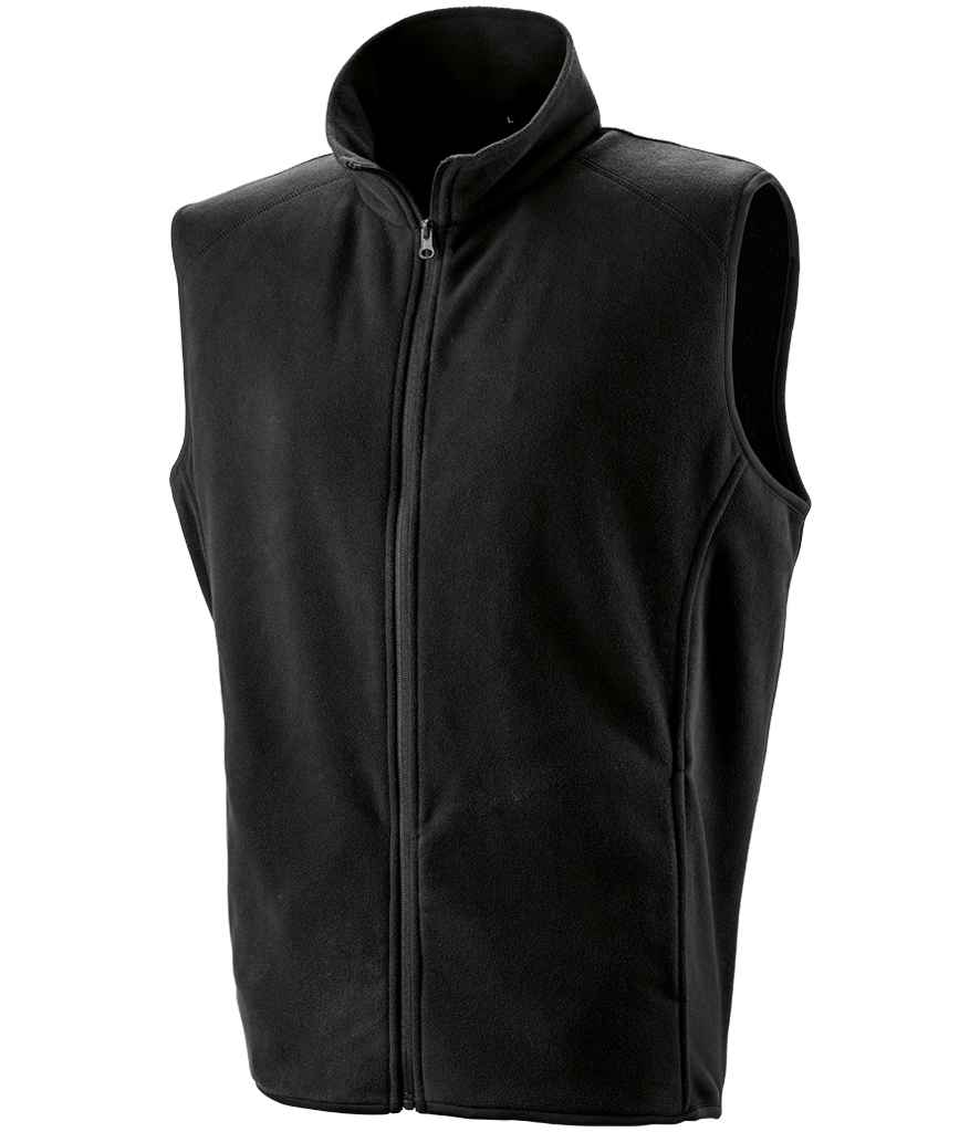Result Core Micro Fleece Gilet RS116 - Black