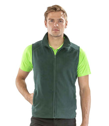 Result Core Micro Fleece Gilet RS116 - RS116 Forest Green Model
