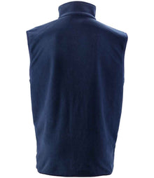 Result Core Micro Fleece Gilet RS116 - RS116 Navy Back