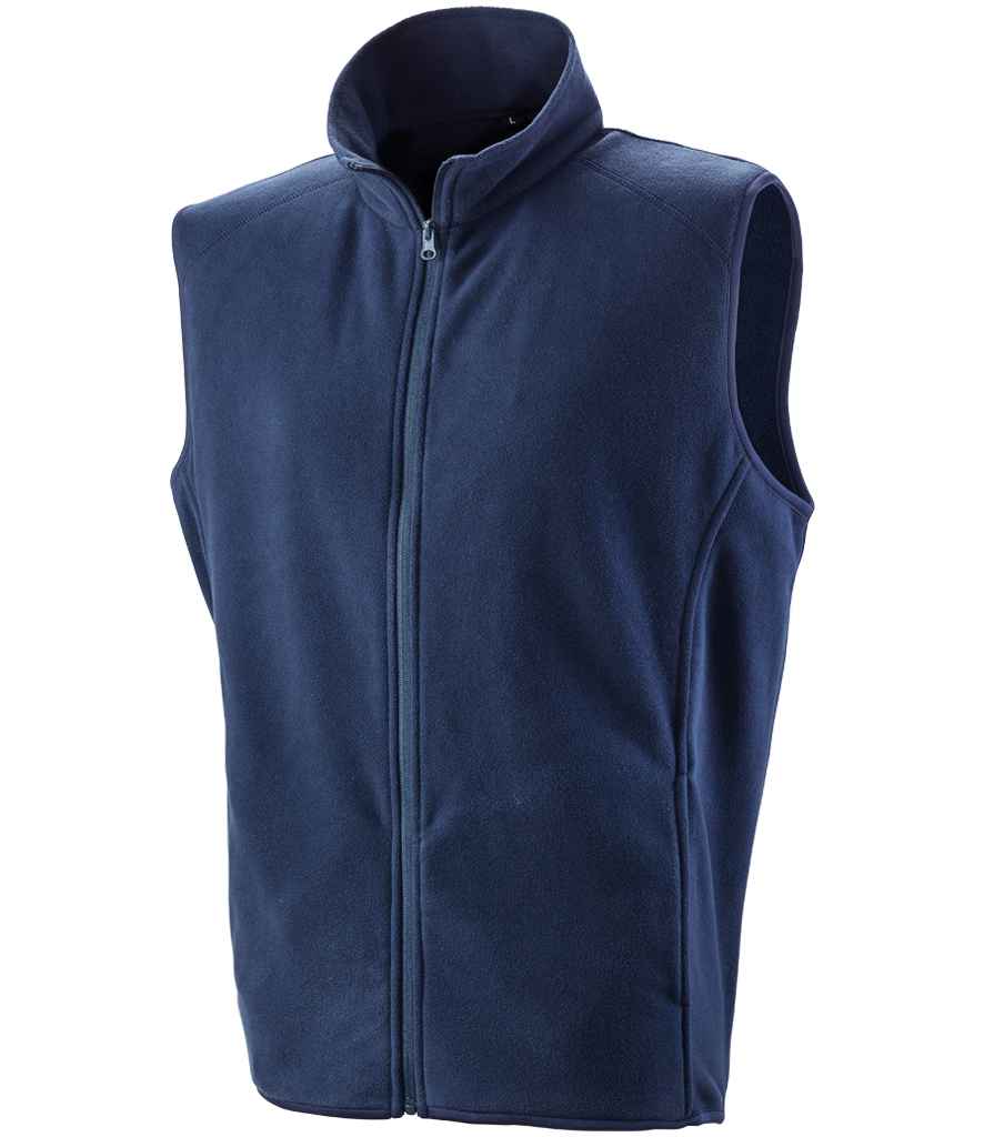 Result Core Micro Fleece Gilet RS116 - Navy