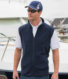 Result Core Micro Fleece Gilet RS116 - RS116 Navy Model