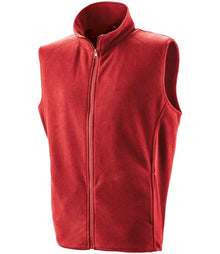 Result Core Micro Fleece Gilet RS116 - Red