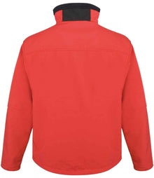 Result Soft Shell Activity Jacket RS120 - RS120 Red Back
