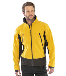 Result Soft Shell Activity Jacket RS120 - RS120 Sport Yellow Model