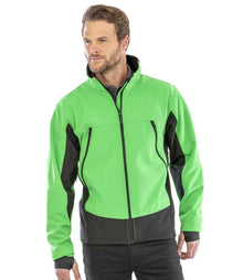 Result Soft Shell Activity Jacket RS120 - RS120 Vivid Green Model