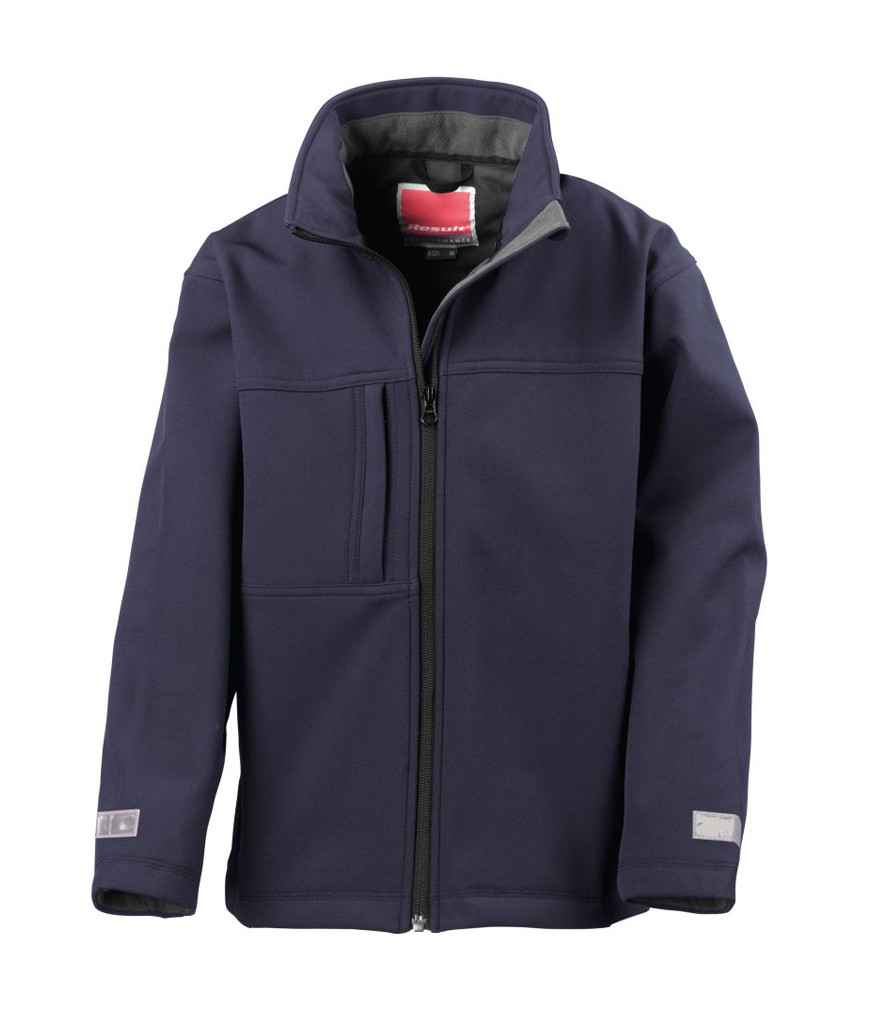 Result Kids Classic Soft Shell Jacket RS121B - Navy