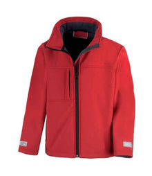 Result Kids Classic Soft Shell Jacket RS121B - Red