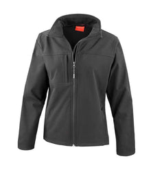 Result Ladies Classic Soft Shell Jacket RS121F - Black