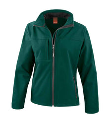 Result Ladies Classic Soft Shell Jacket RS121F - Bottle Green