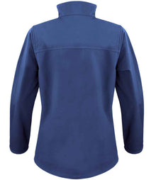 Result Ladies Classic Soft Shell Jacket RS121F - RS121F Navy Back