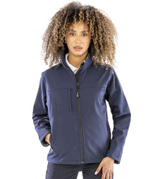 Result Ladies Classic Soft Shell Jacket RS121F - RS121F Navy Model