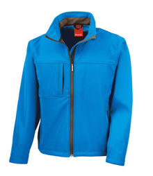 Result Classic Soft Shell Jacket RS121M - Azure