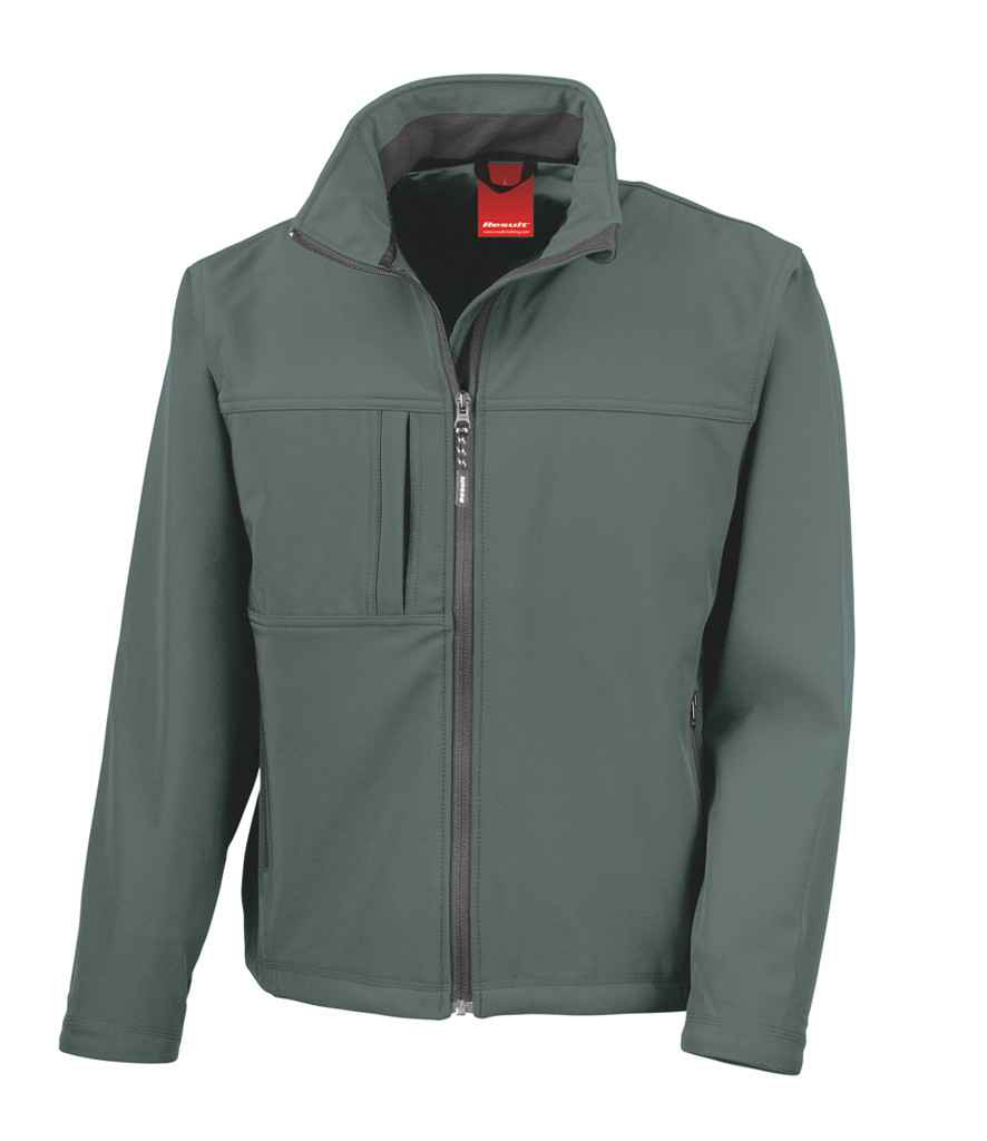 Result Classic Soft Shell Jacket RS121M - Grey
