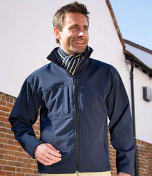 Result Classic Soft Shell Jacket RS121M - RS121M Navy Model
