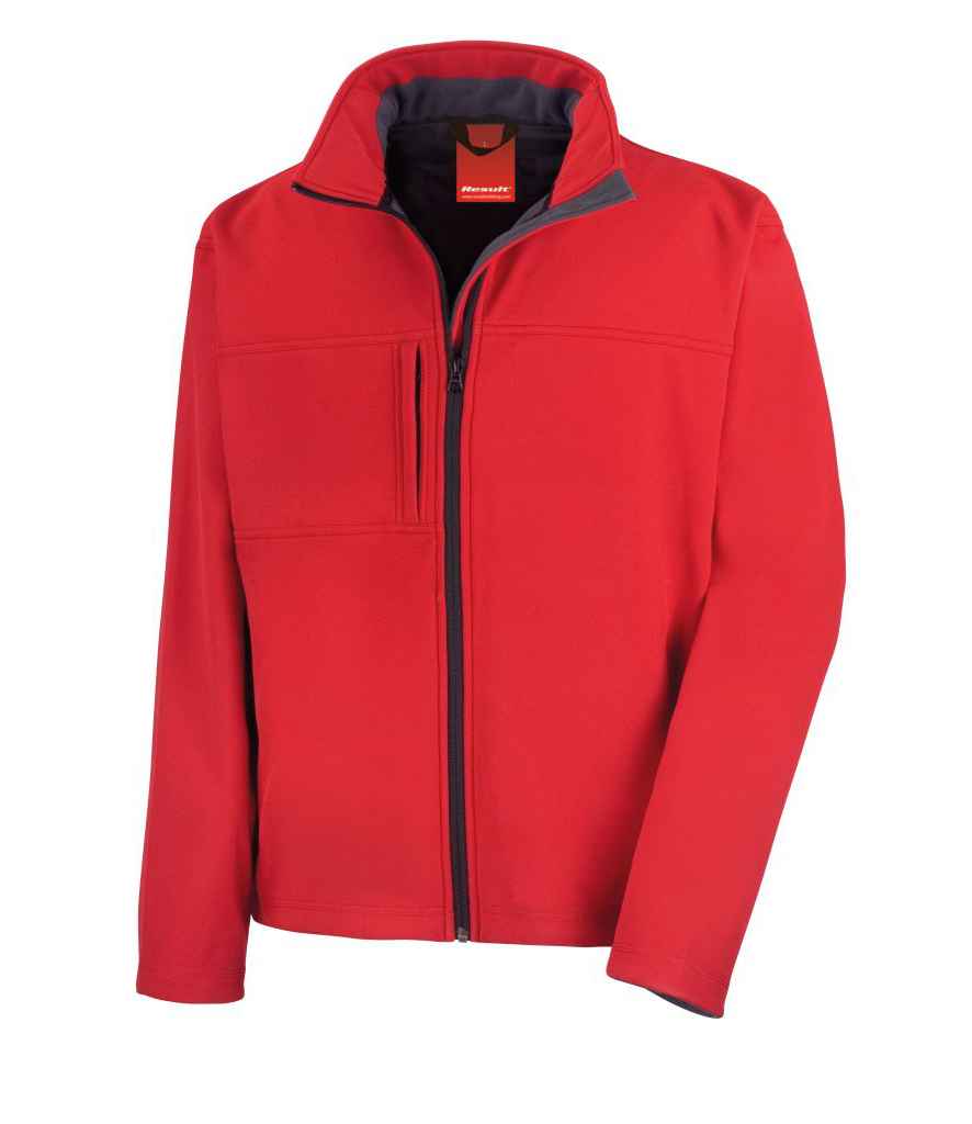 Result Classic Soft Shell Jacket RS121M - Red