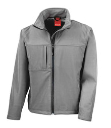 Result Classic Soft Shell Jacket RS121M - Workguard Grey