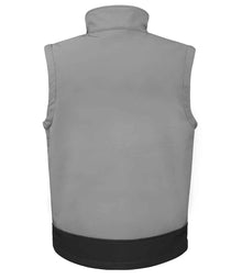 Result Soft Shell Bodywarmer RS123 - RS123 Workguard Grey/Black Back