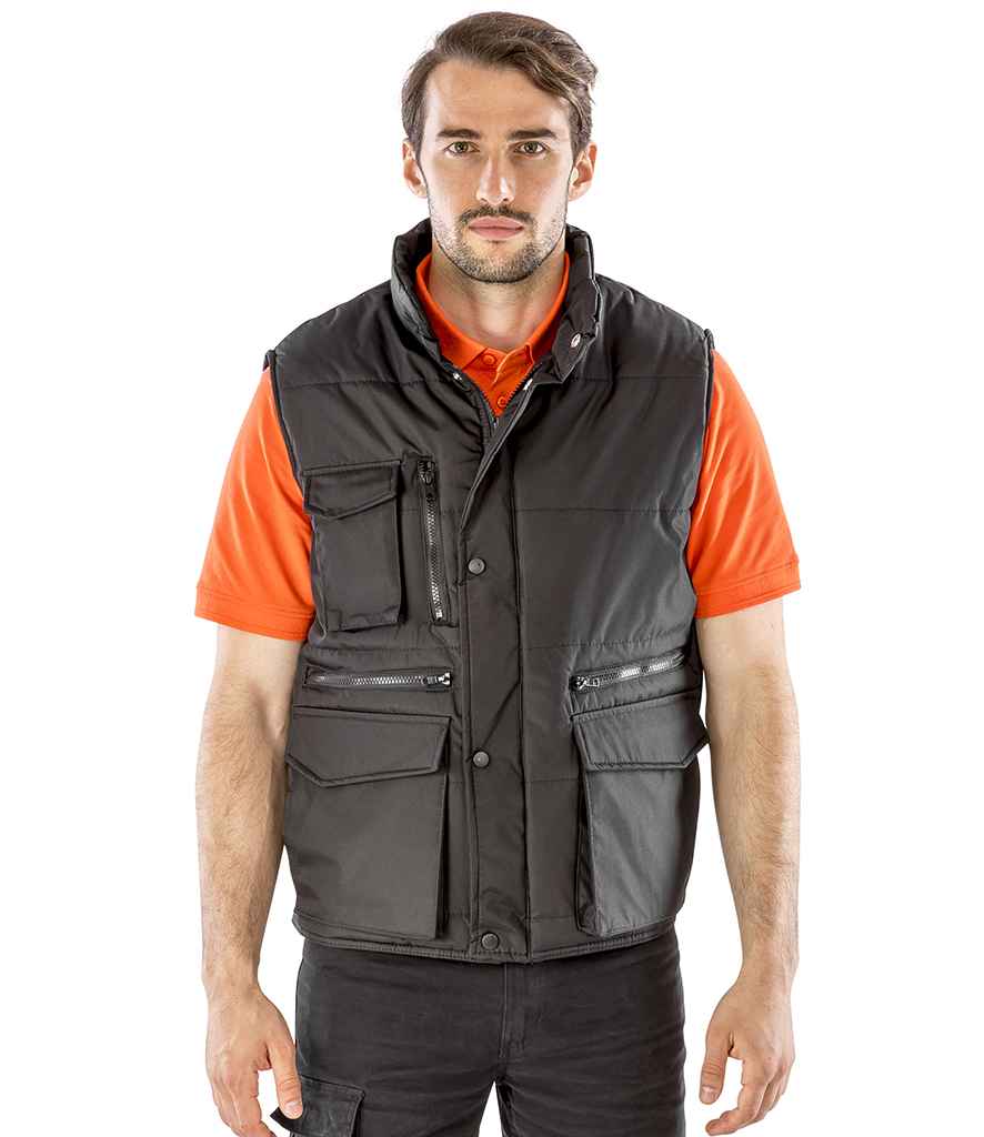 Result Work-Guard Lance Bodywarmer RS127 - RS127 Black Model