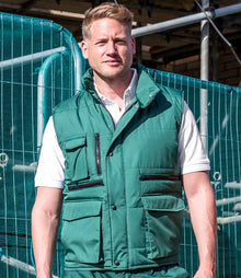 Result Work-Guard Lance Bodywarmer RS127 - RS127 Bottle Green Model
