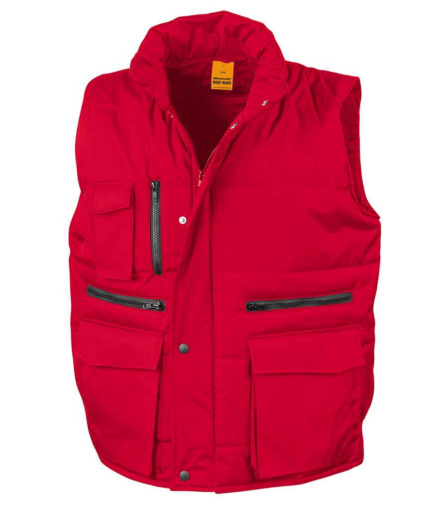 Result Work-Guard Lance Bodywarmer RS127 - Red