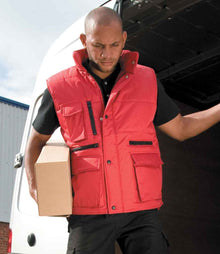 Result Work-Guard Lance Bodywarmer RS127 - RS127 Red Model