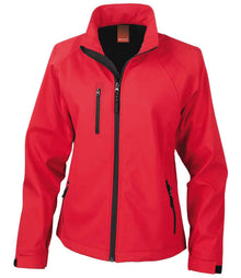 Result Ladies Base Layer Soft Shell Jacket RS128F - Red