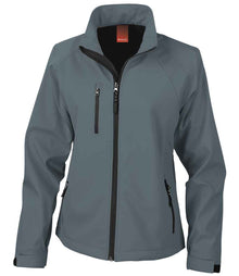 Result Ladies Base Layer Soft Shell Jacket RS128F - Silver Grey