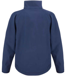 Result Base Layer Soft Shell Jacket RS128M - RS128M Navy Back