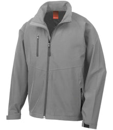 Result Base Layer Soft Shell Jacket RS128M - Silver Grey