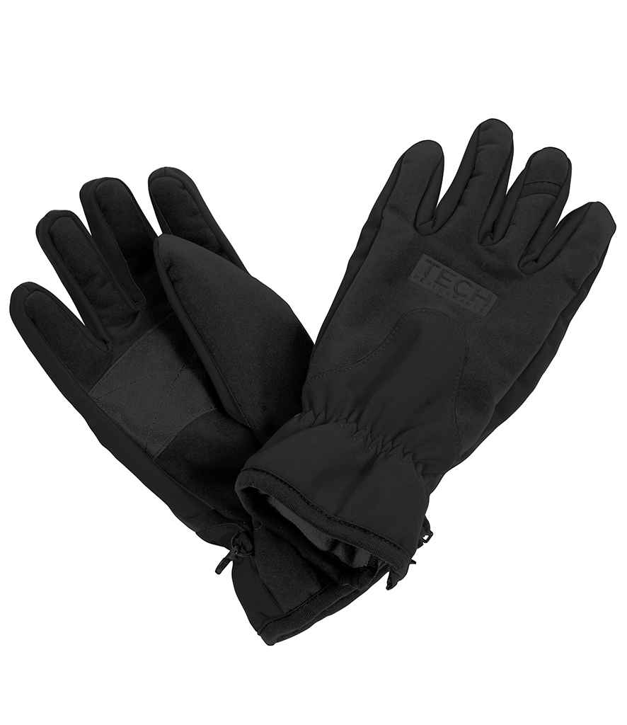 Result TECH Performance Sport Gloves RS134 - Black/Black