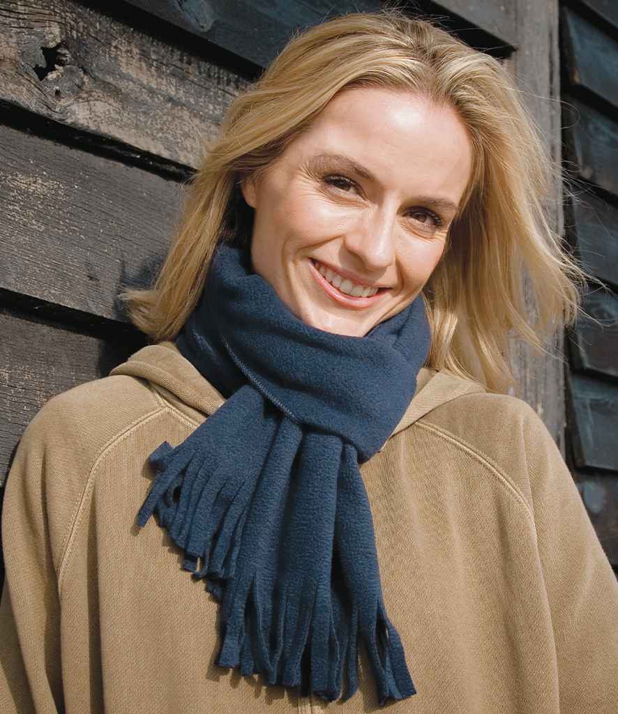 Result Polartherm™ Tassel Scarf RS143 - RS143 Navy Model
