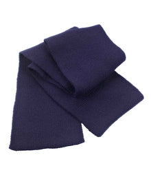Result Classic Heavy Knit Scarf RS145 - Navy