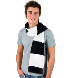 Result Team Scarf RS146 - RS146 Black/White Model
