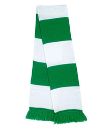 Result Team Scarf RS146 - Kelly Green/White