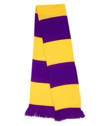 Result Team Scarf RS146 - Purple/Yellow