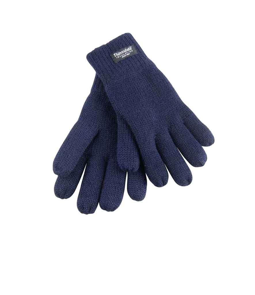 Result Kids Lined Thinsulate™ Gloves RS147B - Navy